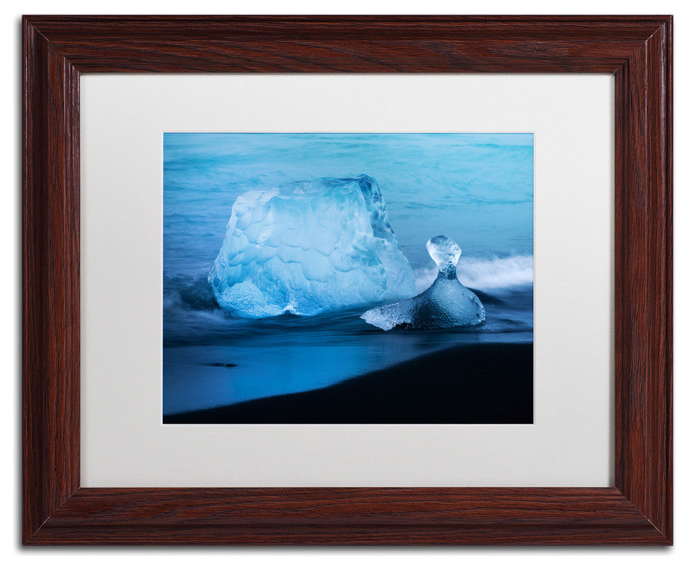 Philippe Sainte-Laudy 'Cold Matter' Matted Framed Art