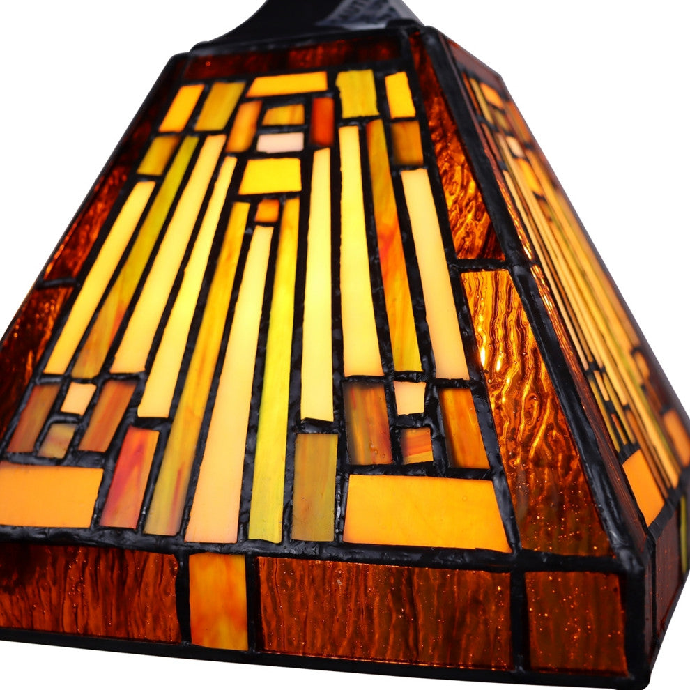 CHLOE Lighting CH33359MR27-EE3 INNES Mission 3 Light Mini Chandelier 27`` Wide