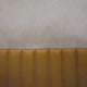 Poufs-Solid Handmade Goat Leather Pouf, Recycled Cotton Fill, Beige, Square 16x16x16