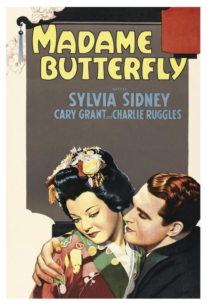 "Vintage Film Posters: Madame Butterfly" Digital Paper Print, 34"x50"