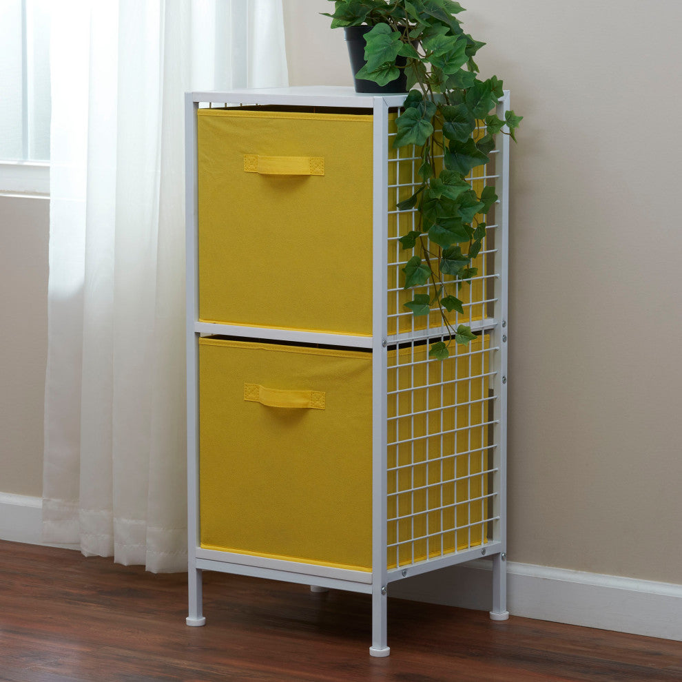 Fabric Storage Bins 2 Piece Set