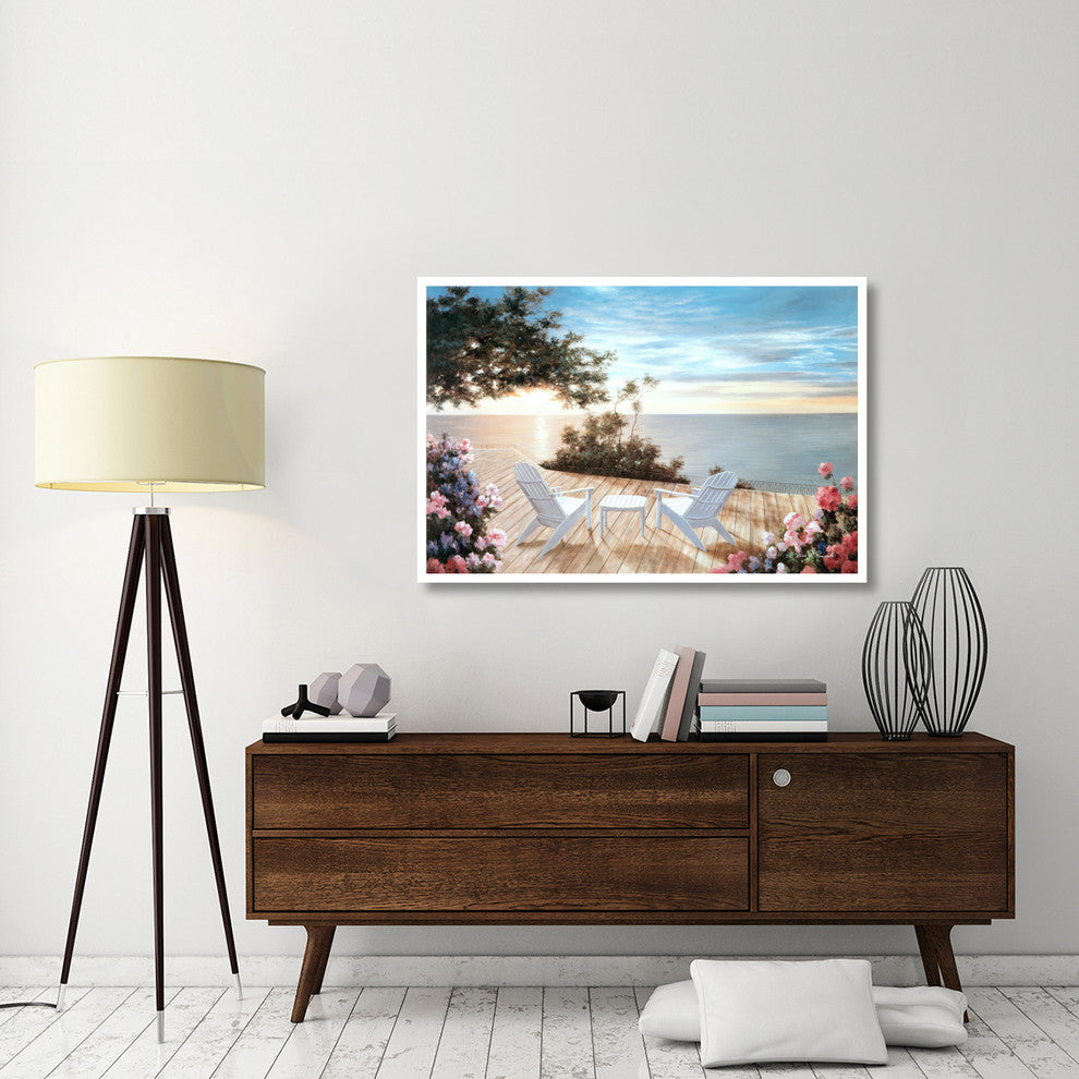 "Blue Serenade" Digital Paper Print by Diane Romanello, 50"x34"