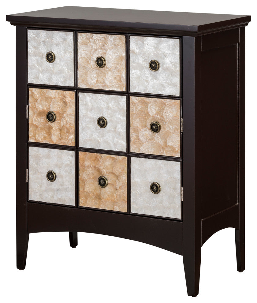 Elegant Home Fashions Gozo Accent Floor Cabinet Drawer ELG-657