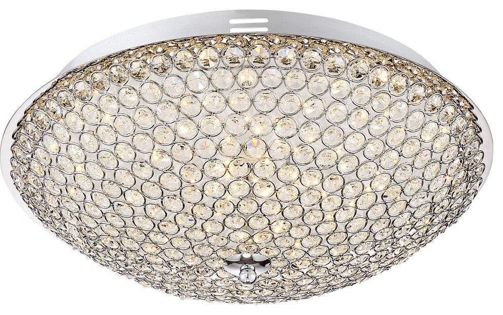 Quoizel PCIN1716C LED Flush Mount Infinity Polished Chrome
