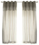 Grace Lace Overlay Curtains, Pair