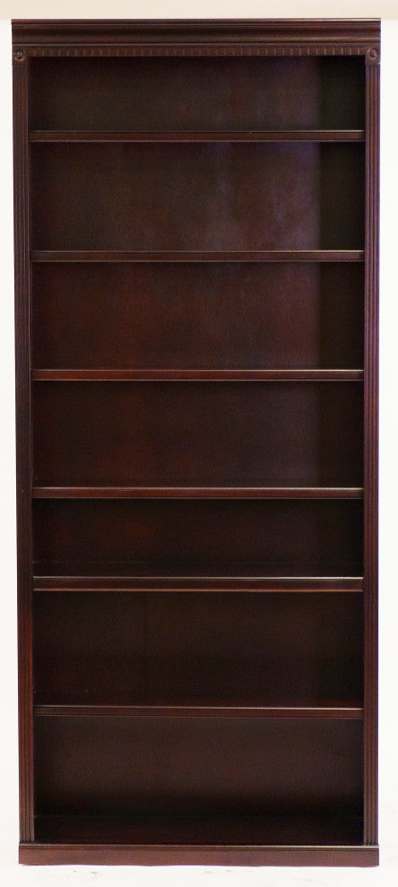 Huntington Club 84" Wood Bookcase, Storage Cabinet, Office Shelves