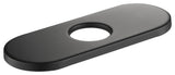 6" Bathroom Faucet Hole Cover KFC100, Matte Black