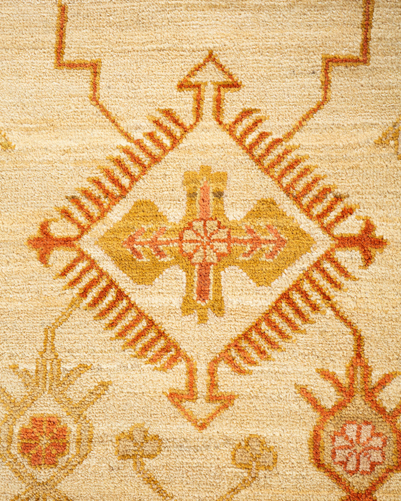 Bogor One-of-a-Kind Hand-Knotted Area Rug Ivory, 9'0"x12'0"