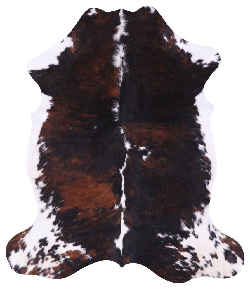 Natural Cowhide Rug 6' 10" X 6' 2" C2414