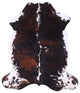 Natural Cowhide Rug 6' 10" X 6' 2" C2414