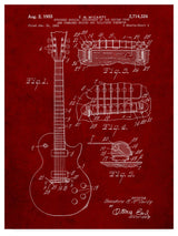 "Guitar 4" by Cole Borders, Canvas Art, 47"x35"