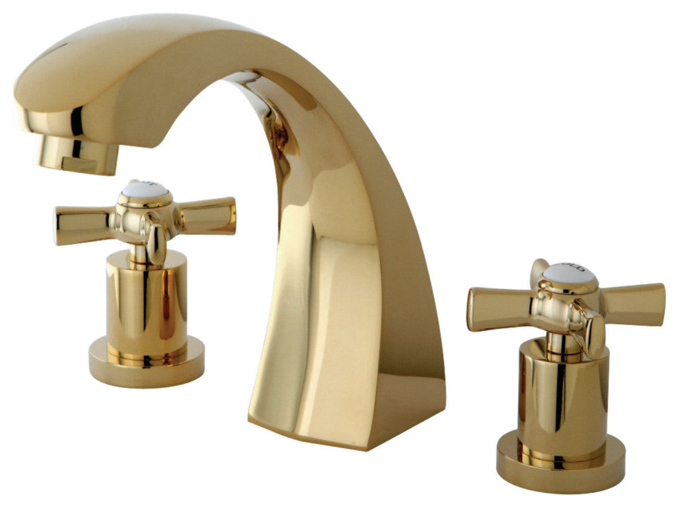Kingston Brass Roman Tub Faucet, Polished Brass