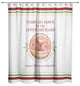 Apple Orchard Stripes 71x74 Shower Curtain