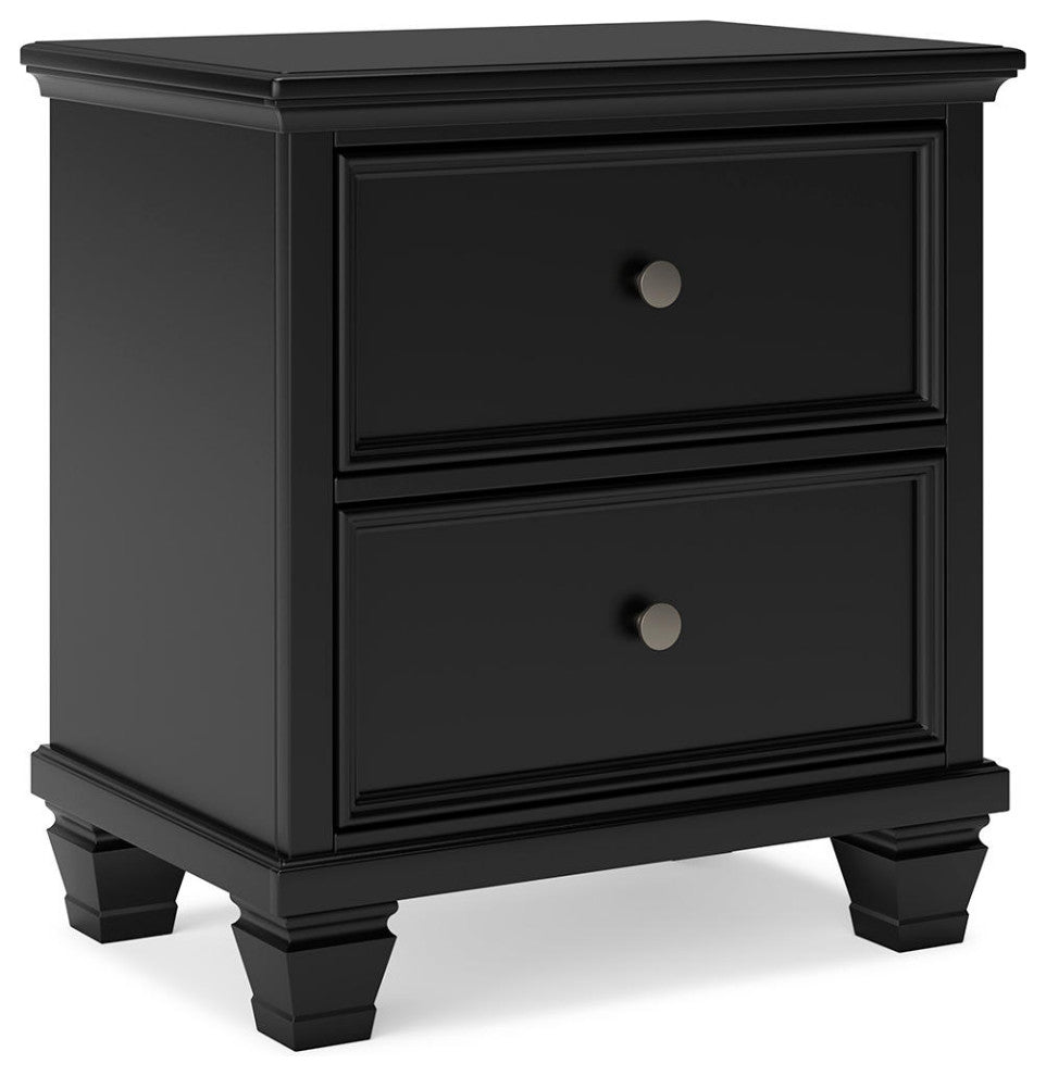 Lanolee Black Nightstand