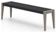 Sherwood Outdoor Dining Bench-Grey