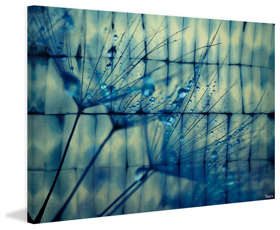 "Dandelion Dew" Fine Art Canvas Print, 18"x12"