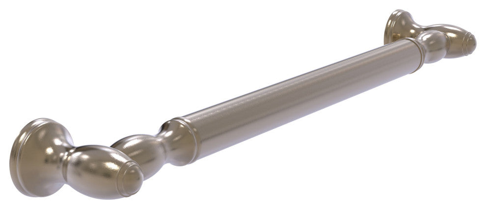 24" Grab Bar Smooth, Antique Pewter