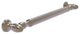 24" Grab Bar Smooth, Antique Pewter
