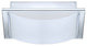 Eglo 1x6.7w Led Wall/ceiling Light W/ Chrome Finish & White Glass - 94465A