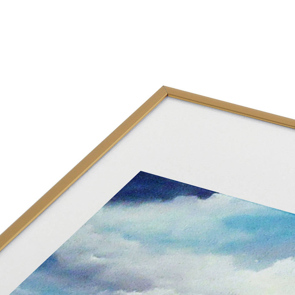 Rosie Brown Beach 1 Metal Framed Art Print
