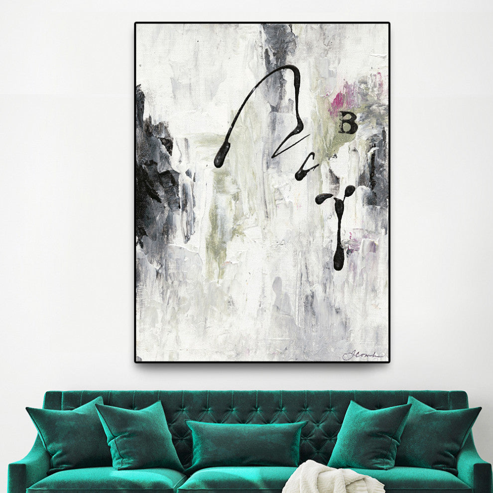 "Magic Energy II" Oversized Framed Canvas, 60" x 40"
