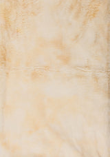 Faux Fur Throw 50"x60", Faux Rabbit Beige