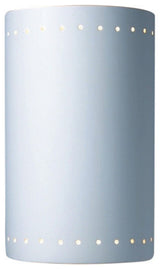 Ambiance Large Cylinder, Open Top/Bottom Wall Sconce, Bisque, Dedicated LED