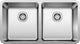 Blanco 442768 Formera 33"x18" Equal Double Bowl Kitchen Sink, Stainless Steel