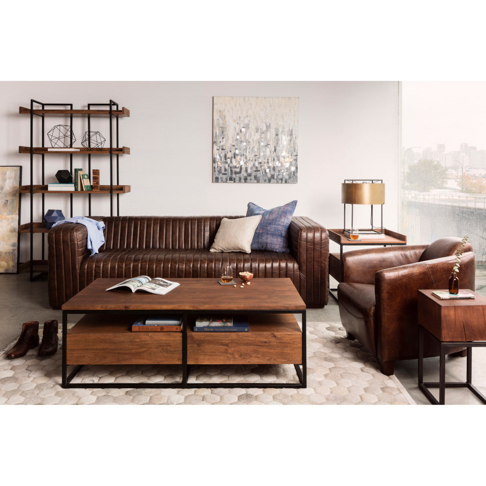 Retro Salzburg Club Chair Brown - Brown