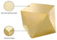 Gemma End Table, Gold