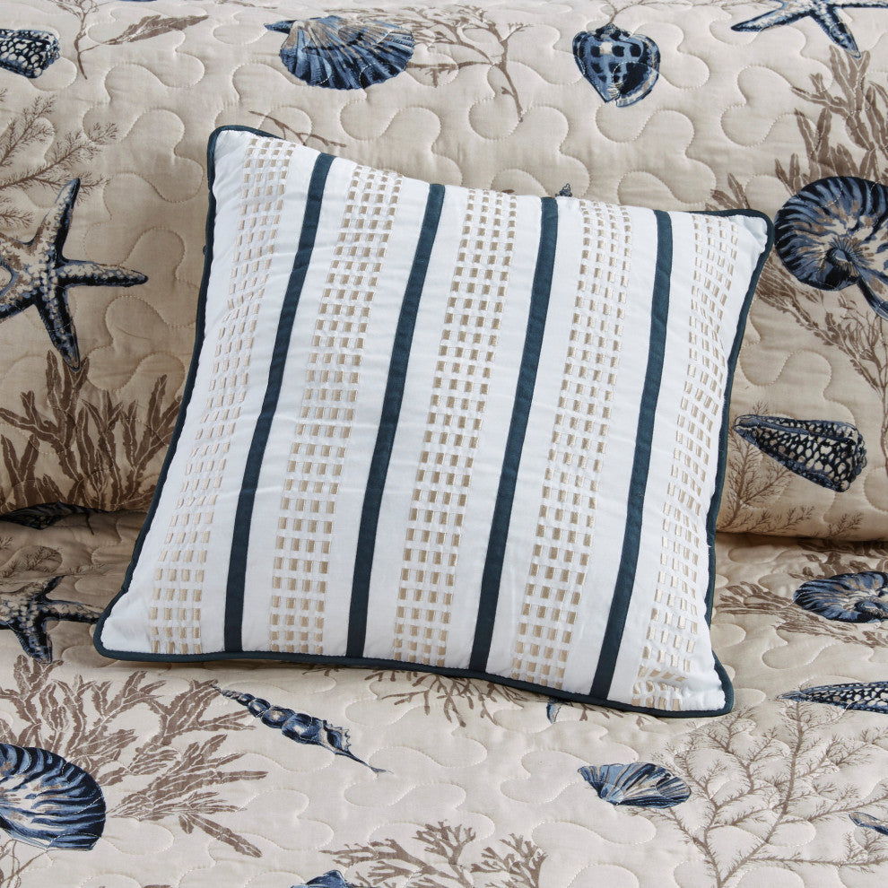 Madison Park Printed 7-Piece Comforter Set, King, Coverlet Set
