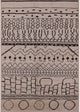 Ahgly Company Indoor Rectangle Mid-Century Modern Area Rugs, 3' x 5'