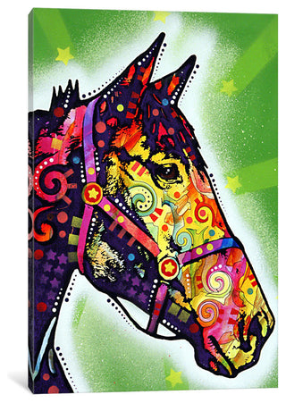 "Horse" Wrapped Canvas Art Print, 26x18x1.5