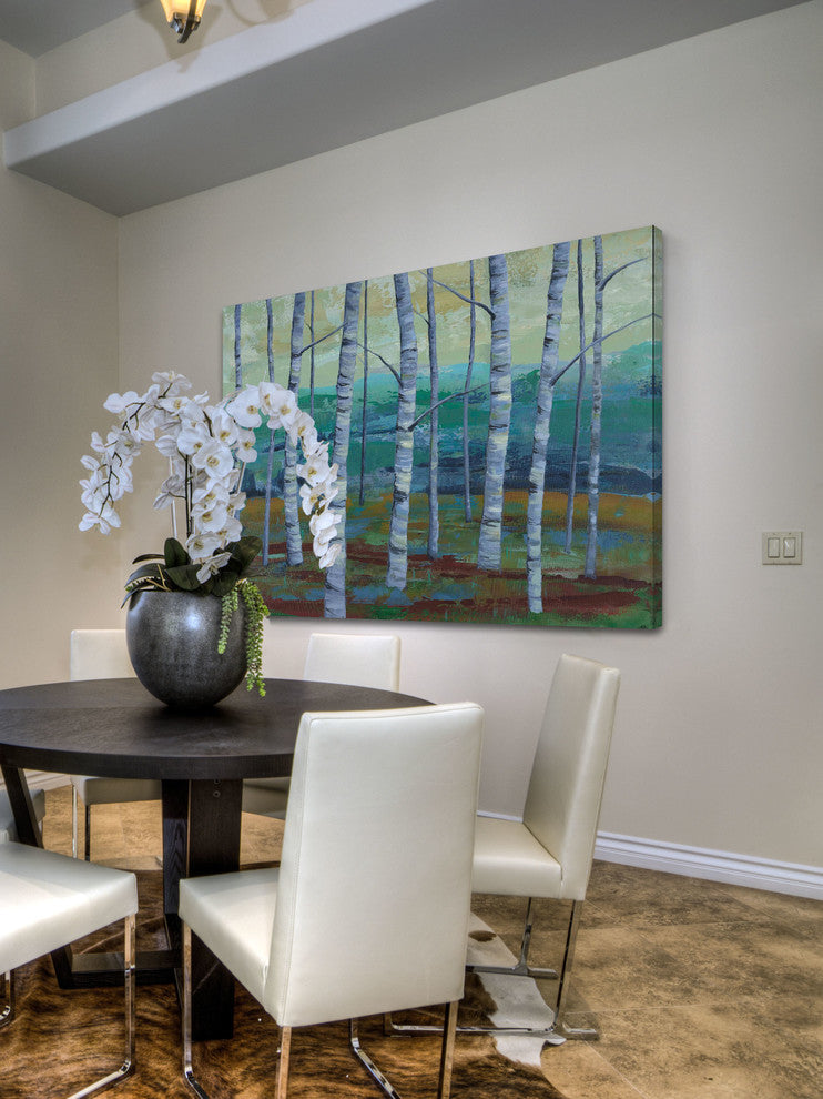 "Twilight Grove II" Painting Print on Canvas by Julie Joy