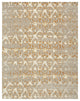 Atifa Gray Orange Nepalese Rug, 12x15