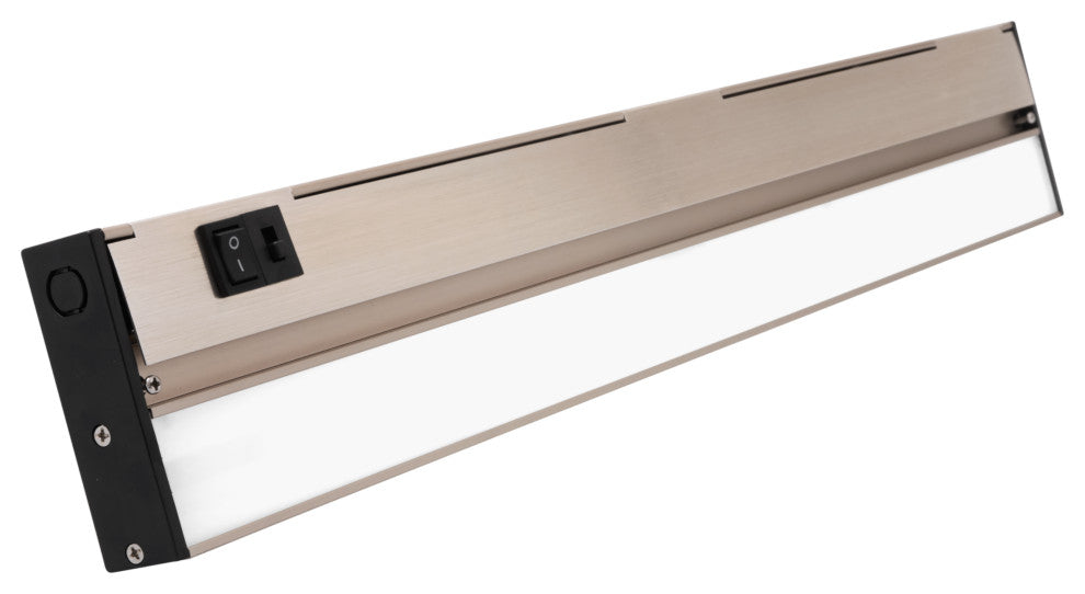 NUC-5 Series Selectable LED Under Cabinet Light, Nickel, 21.5