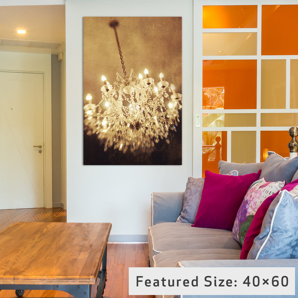 "The Chandelier" by Chelsea Victoria, 26x18x1.5