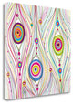 "Peacock Feathers" By Graphinc Studio, Giclee Print on Gallery Wrap Canvas