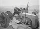 Tractor Repair: Driver Benji Iguchi, Mechanic Henry Hanawa, Manzanar Relocation