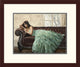 "Aquamarine Beauty" Framed Digital Print by Emilio Ciccone, 24x20"