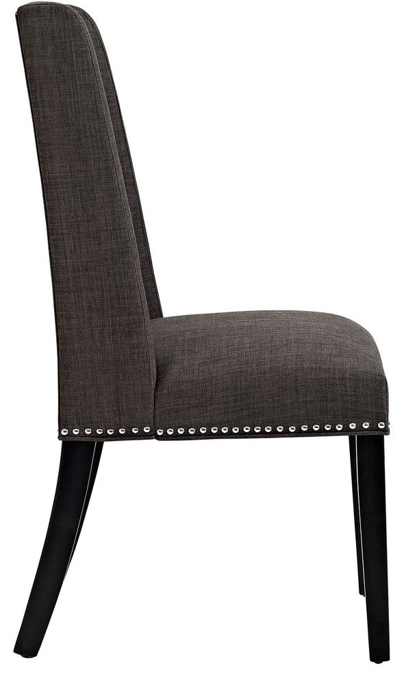 Baron Dining Chair Fabric Set of 4, Brown