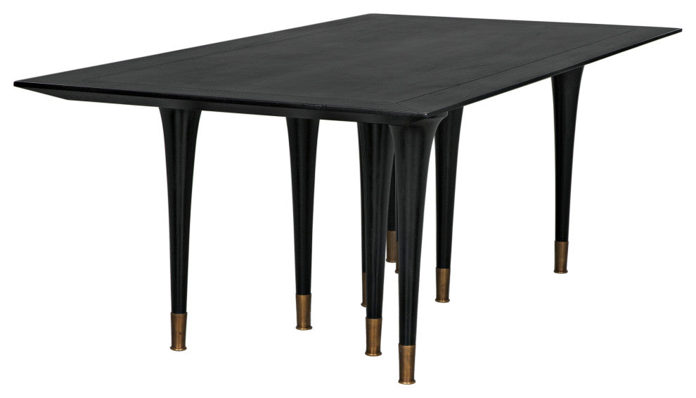 Noir Furniture Romeo Dining Table, HB