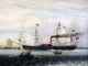 Fitz Hugh Lane The Britannia Entering Boston Harbor Wall Decal Print