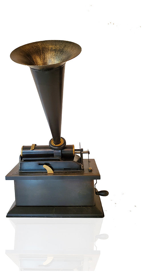 1901 Edison Standard Model A New Style Phonograph Display-Only metal Decor