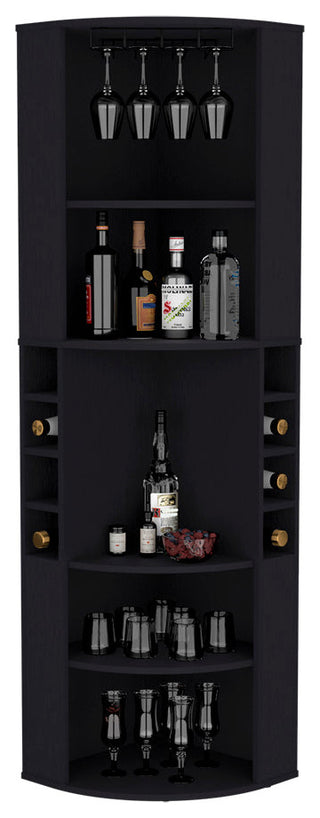 Bar Cabinet Jansen, Living Room, Black