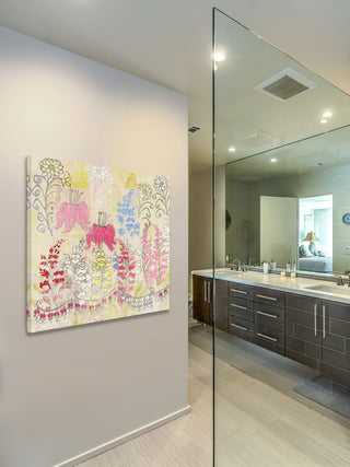 "Snaps and Hearts" Painting Print on Wrapped Canvas