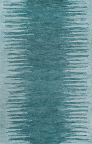 Delhi Hand-Tufted Rug, Aqua, 5'x8'