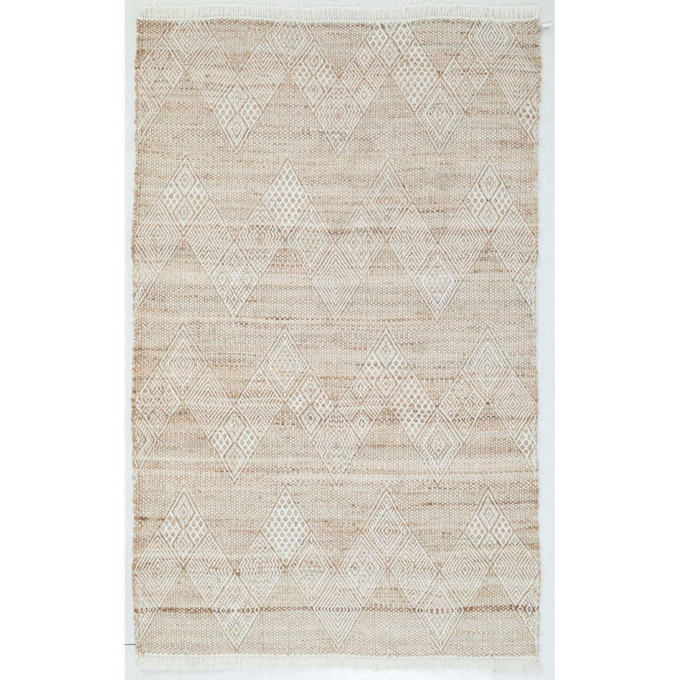 Sona Sohail Area Rug, Natural, 2'x3'