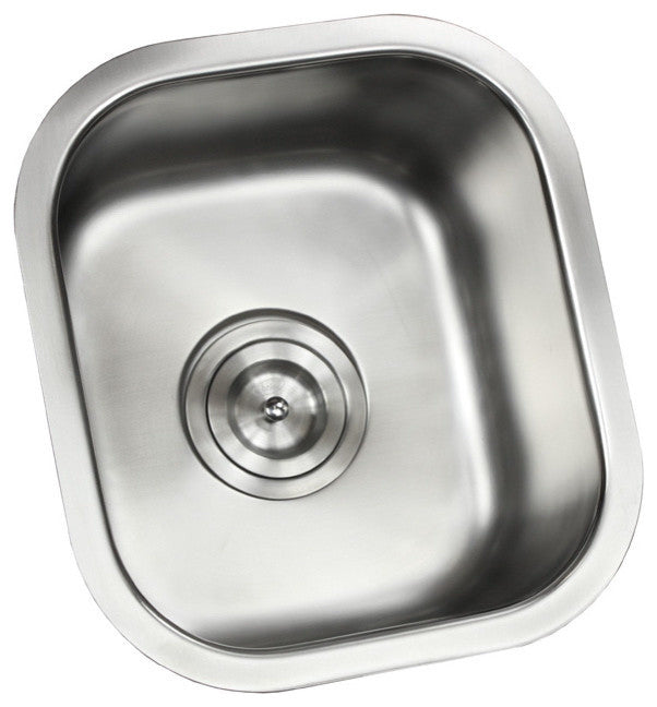 14" Stainless Steel Undermount Kitchen Island/Bar/Prep Sink