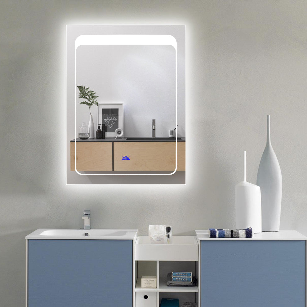 CHLOE Lighting LUMINOSITY Rectangular TouchScreen LED Mirror